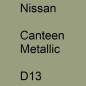 Preview: Nissan, Canteen Metallic, D13.